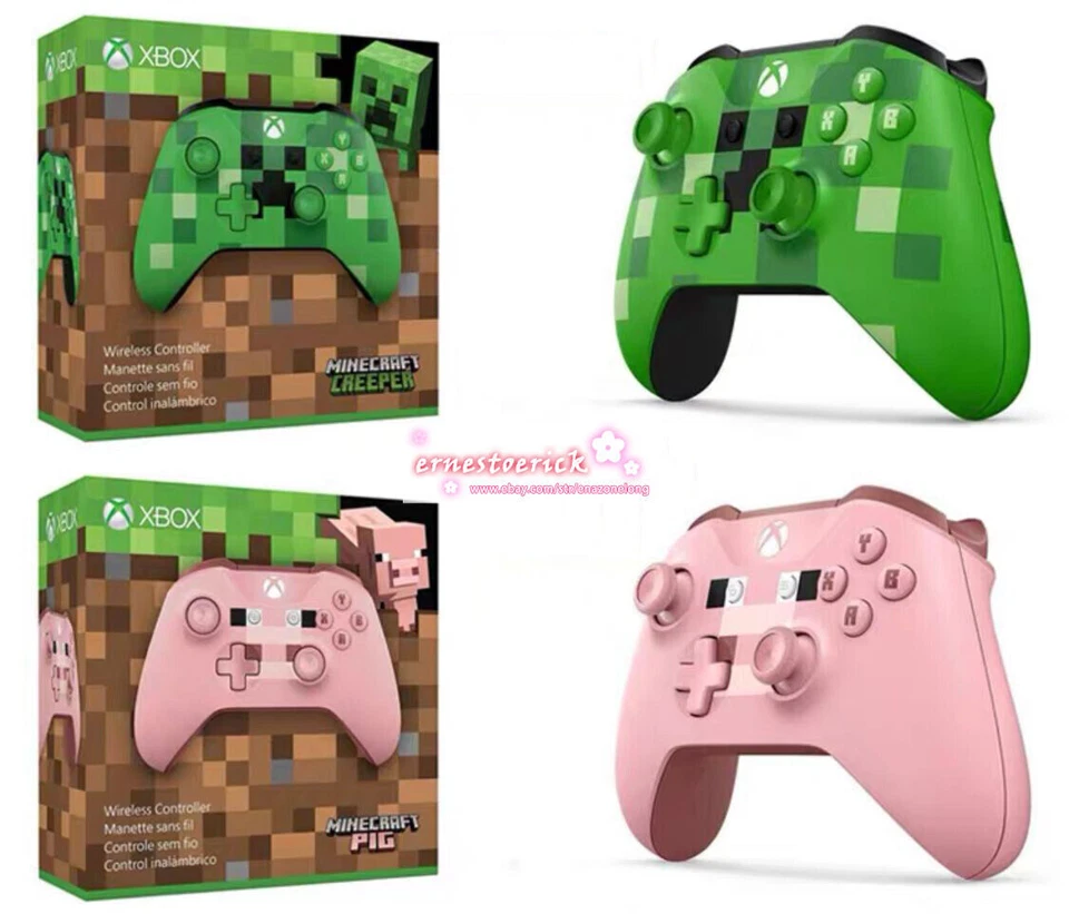 Minecraft ONE S Limited Edition Wireless Controller For Xbox One - Unboxing only - Image 1 of 4