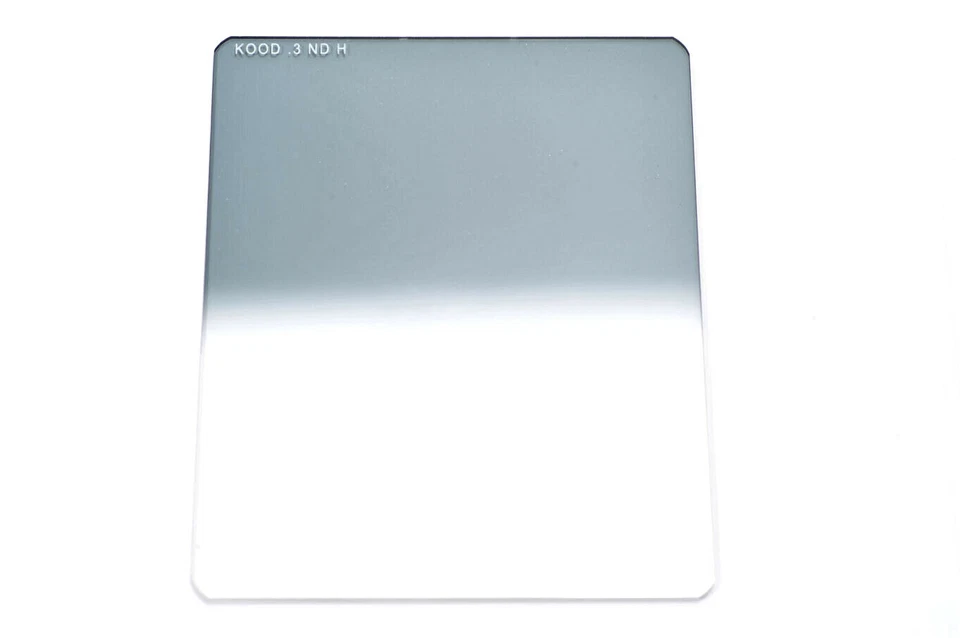 Kood Pro Z Series 100mm Grey Graduated Filter Resin 1 Stop Filter 0.3 Hard Edge - Image 1 of 1