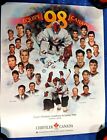 AFFICHE PUBLICITAIRE CHRYSLER TEAM CANADA OLYMPICS 1998 19" x 15" GRETZKY ROY