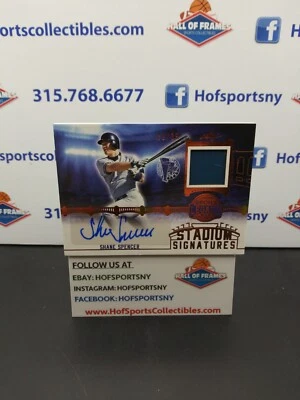 2024 LEAF BRONX LEGACY SHANE SPENCER STATUS SIGNATURES SEAT AUTO 32/35 - Image 1 of 3