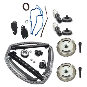HOT Timing Chain Kit & Cam Phaser & VVT Solenoids Ford F-150 F-250 F-350 5.4L V8 - Picture 1 of 6