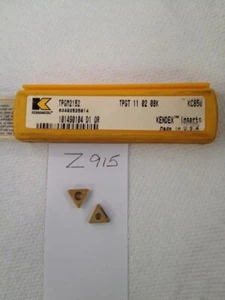 5 NEW KENNAMETAL TPGM 2152 CARBIDE INSERTS GRADE KC850. FACTORY PACKED {Z915} - Picture 1 of 1