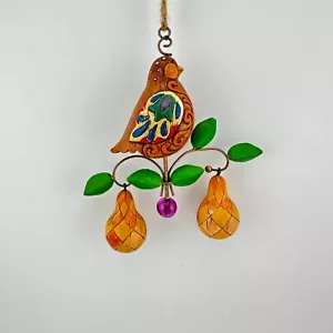 Partridge Pear Tree Jim Shore Ornament 12 Days of Christmas 2005 Enesco Vintage - Picture 1 of 6