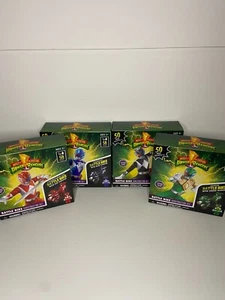 Hasbro Mighty Morphin Power Rangers MMPR set of 4 Battle Bike 50 pcs - Picture 1 of 9