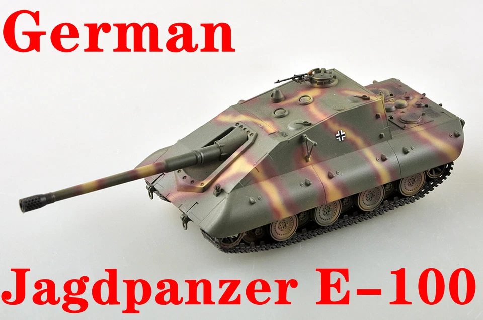 Easy Model 1/72 German Jagdpanzer E-100 Heavy Tank Plastic Finished Model #35123 - Image 1 of 4