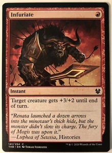 MTG Infuriate Theros Beyond Death 141/254 Regular Common - Picture 1 of 1