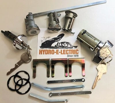 1970 Chrysler New Yorker & Newport (w/Tilt Steering Column) Complete Lock Set - Image 1 of 4