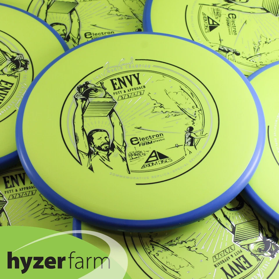 AXIOM 2021 CONRAD WORLDS REPLICA COMMEMORATIVE FIRM ELECTRON ENVY Hyzer Farm - Image 1 of 1