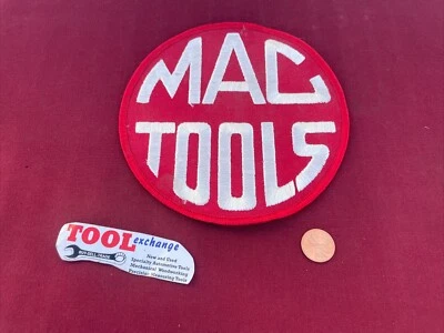 VINTAGE MAC TOOLS ADVERTISING PROMOTIONAL SOUVENIR SEW ON PATCH - Image 1 of 3