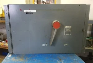 FEDERAL PACIFIC QMQB4036 400A 600VAC 3POLE PANEL SWITCH - Picture 1 of 6