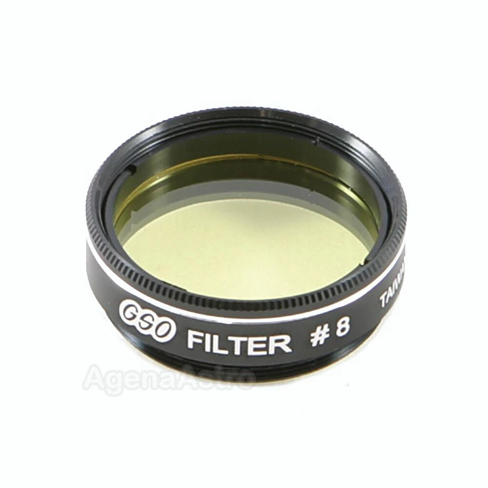 GSO 1.25" Color / Planetary Filter - #8 Light Yellow - Image 1 of 1