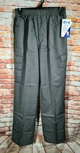 BNWT Boys Sz 16Y LW Reid Dark Grey Elastic Waist Cargo Side Pocket School Pants - Foto 1 di 2