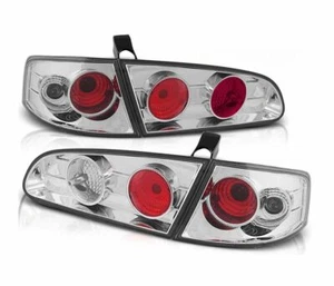 rear lights for SEAT IBIZA 6L 2002 2003 2004 2005-2008 saloon hatchback chrome - Foto 1 di 1