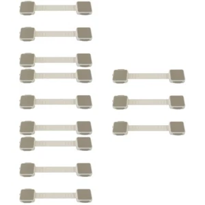 4 Pack Babysichere Ofensperre Kühlschrankschloss Für Kinder Kleinkind - Bild 1 von 12