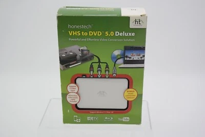 Honestech VHS to DVD 5.0 Deluxe (VDD5M) VHS Beta 8mm Camcorder Upload To YOUTUBE - Image 1 of 4