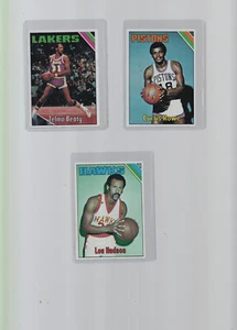 Tarjetas de baloncesto Topps 1975/1976 paquete de 3 estrellas - Imagen 1 de 2