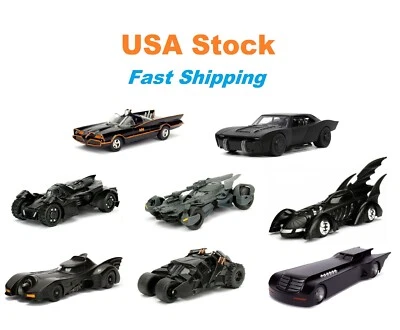 Batman Batmobile, 1966/Dark Knight/Arkham/Justice League/1989/Forever/Animated - Image 1 of 4