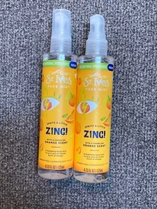 2x St. Ives Face Mist Zing profumo di arancia 4,23 oz - Foto 1 di 2
