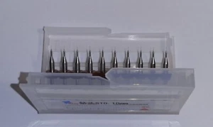 Micropunte 1 2 3 Decimi di Millimetro Confez 10 Unità Rinforzate al Tungsteno  - Foto 1 di 6