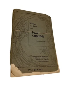 Rare The American Orator July 1898 Readings & Scenes From David Copperfield - Picture 1 of 11