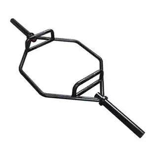 Strength Shop Heavy Duty Black Olympic Hex/Trap Bar - 1.6m - Picture 1 of 8