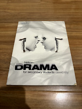 Nelson Drama for Secondary Students by David Roy (Paperback, 2009)