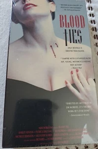 Blood Ties (VHS, 1995)  Vampire Collection Patrick Bauchau,  Bo Hopkins  SEALED - Bild 1 von 8