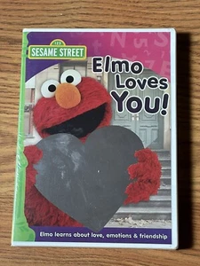 Sesame Street Elmo Loves You DVD Sealed - Picture 1 of 5