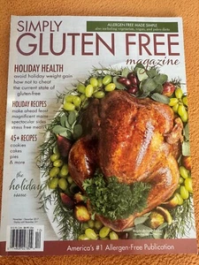 Simply Gluten Free Magazine Back Issue # 31 Food & More November / December 2017 - Imagen 1 de 12
