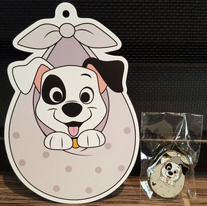 Hongkong Disneyland Karibuni Marktplatz 101 Dalmatiner Patch versteckte Mickey Pin - Bild 1 von 5