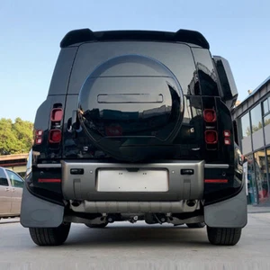 Gloss Black Rear Spoiler Roof For Land Rover Defender L663 90 110 130 2020+ UK - Picture 1 of 14