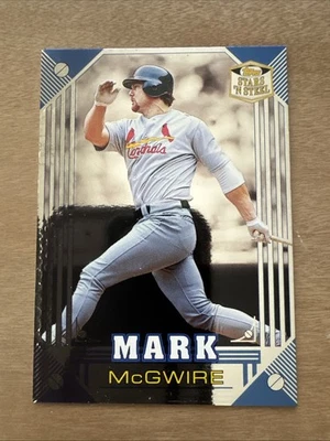 1998 Topps Stars N Steel Mark McGwire #29 Cardinals - Image 1 of 2