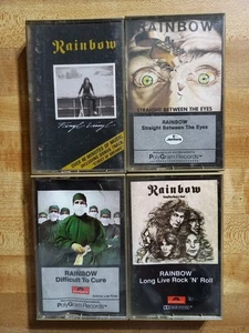 RAINBOW DIFFICULT TO CURE cassette 1981 POLYDOR / POLYGRAM Ritchie Blackmore - Picture 1 of 5