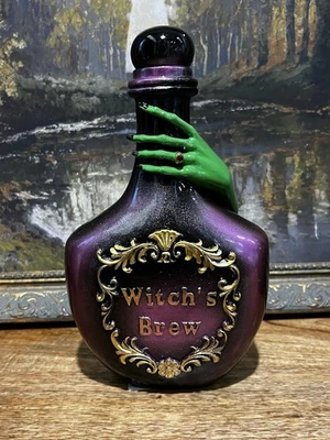 Новый фиолетовый ведьма зелье бутылка ручной яд Хэллоуин комнаты декор аптекарь 8» - Изображение 1 из 4