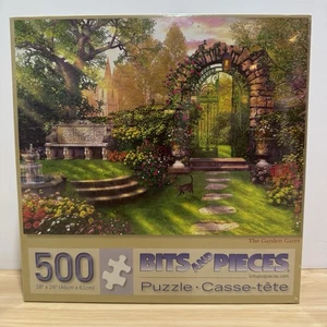 Bits and Pieces "Die Gartentore" 500-teiliges Puzzle, Dominic Davidson NEU VERSIEGELT - Bild 1 von 12
