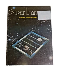 Supertramp Crime of the Century Sheet Music 1st Edition 1977 Vintage - Bild 1 von 4