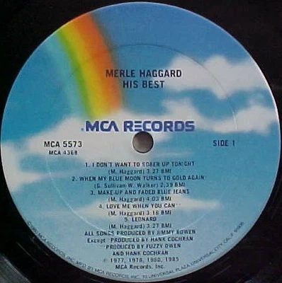 Merle Haggard - His Best (LP) (Very Good Plus (VG+)) - 3932808907 - Image 1 of 3