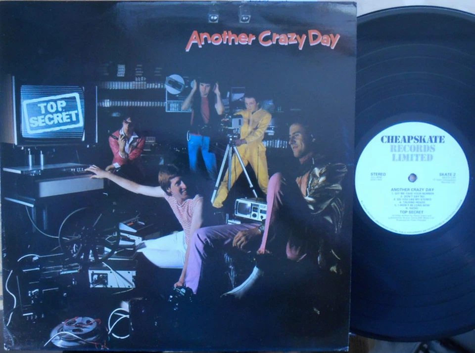 Top Secret ORIG UK LP Another crazy day casi nuevo '81 Cheapskate New wave Powerpop Foto 1 de 1