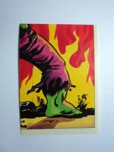 1984 MARVEL SUPER HEROES SECRET WARS STICKER # 28 INCREDIBLE HULK (BOTTOM RIGHT) - Picture 1 of 4