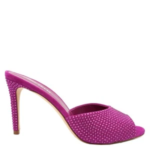 Paris Texas Ladies Pink Ruby Holly 105 Stiletto Mules, Brand Size 35 ( US Size 5 - Picture 1 of 3
