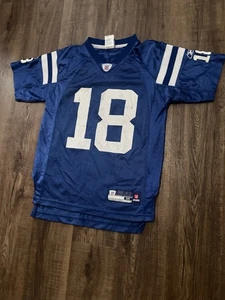 Peyton Manning Youth Medium Colts Jersey | Reebok - Picture 1 of 7