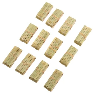 2X(Paquete de 120 Tenazas de Bambú, Tenazas Desechables de 4 Pulgadas, Ut2309 - Imagen 1 de 10