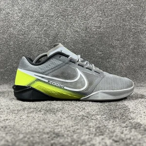 Nike Zoom Metcon Turbo 2 DH3392-001 Mens Size 10 Wolf Grey Volt Training Shoes - Picture 1 of 13