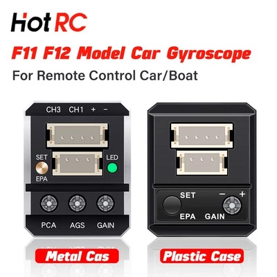 HotRC F11 F12 Gyro Gyroscope Automatic Stability Control 3.5V-9V For RC Car Boat - Image 1 of 4