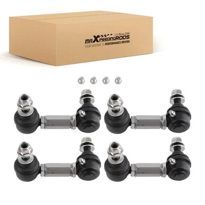 Adjustable Front & Rear Sway Bar Links Kit For 2006-2011 Honda Civic Acura CSX - Image 1 of 4