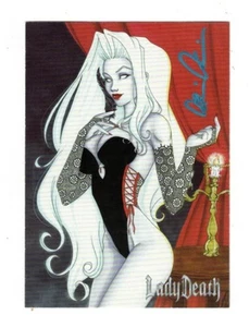 2016 5FINITY Vintage Lady Death Icon Brian Pulido Auto VERY RARE LDI-AU - Picture 1 of 1