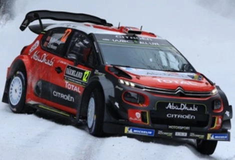 Spark Model S5965 CITROEN C3 WRC N.12 6th SWEDEN RALLY 2018 M.OSTBERG-T.EIKSEN 1 - Immagine 1 di 1