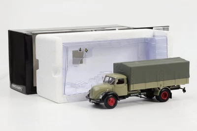 1:43 Minichamps Camion Magirus S 6500 Rundhauber 1955 / 1 tergicristallo... - Immagine 1 di 4