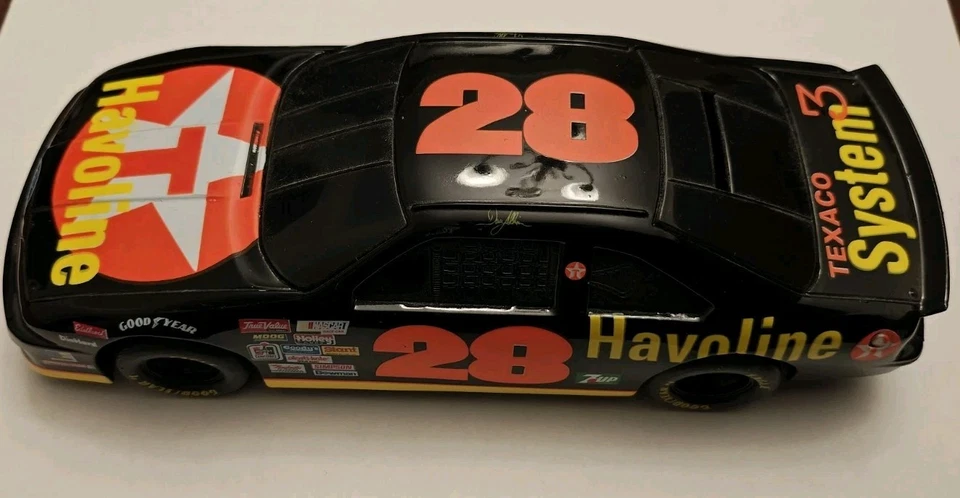 Davey Allison #28 Havoline 1992 Thunderbird ERTL 1:18 NASCAR Diecast - Image 1 of 1