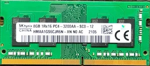 SK Hynix 8GB 1Rx16 PC4-3200AA-SC0-12 DDR4 25600MHz SDRAM HMAA1GS6CJR6N-XN - Picture 1 of 1